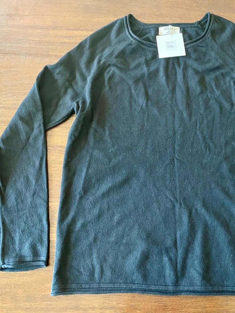 NWT - Zenana Black Lightweight Crewneck Sweater – Size XL